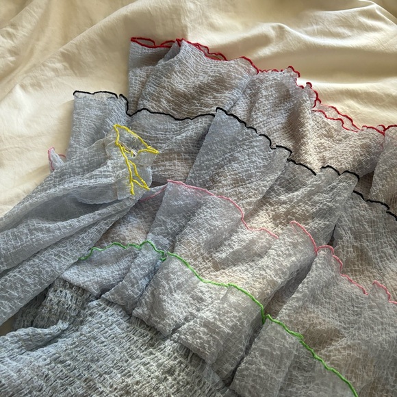 Sandy Liang 2017 Silk Dress - Picture 3 of 7